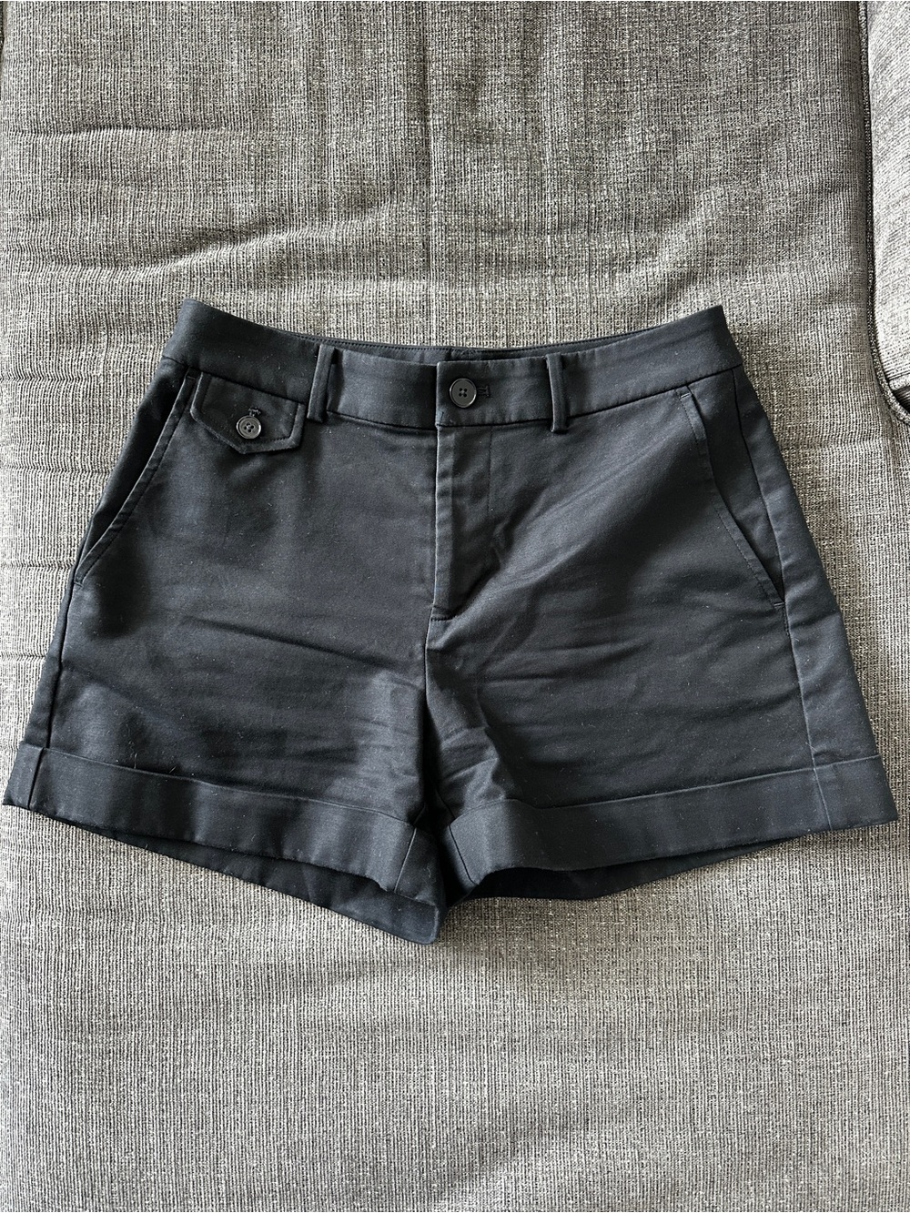 Lauren Ralph Lauren High Rise Black Women's Tailored Shorts Size 0
